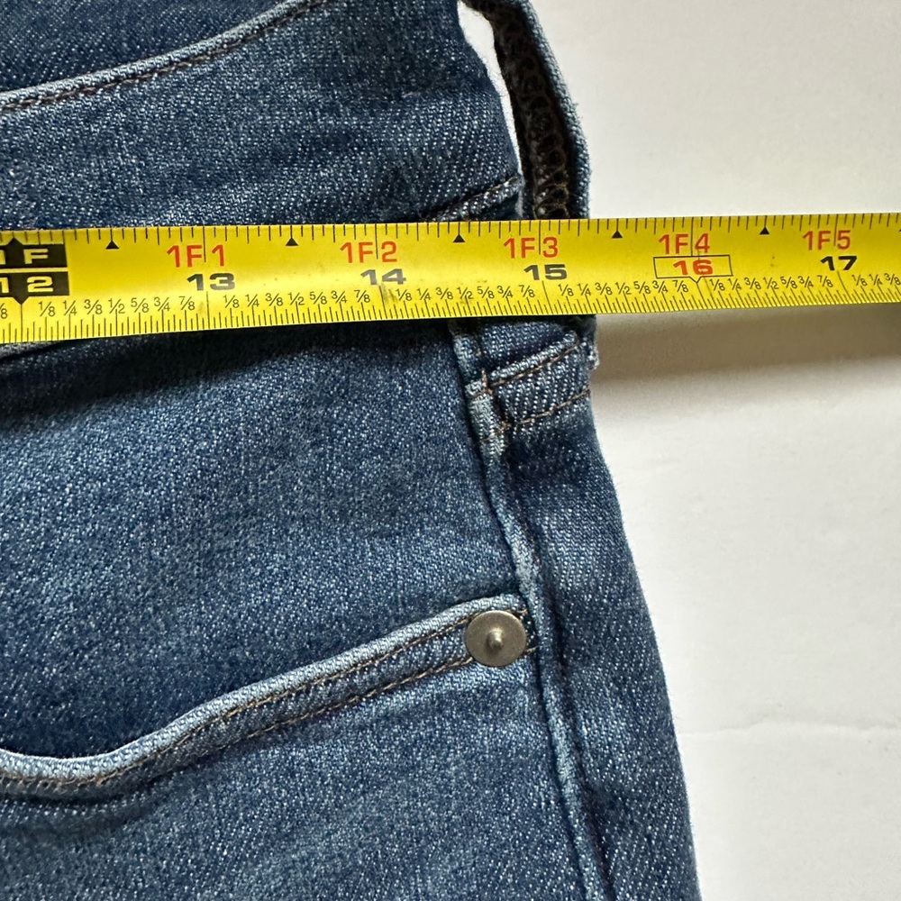 Madewell Vintage Jean Women's Straight Leg Classic Blue Sz 25 Mid- Rise - Picture 9 of 12